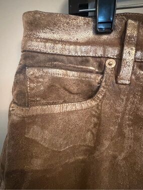Ralph Lauren Metallic Bronze Jeans